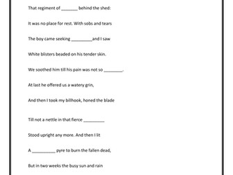 Year 7 Introduction to PEE - Prose and Poetry