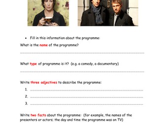 A TV programme I love or loathe