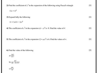 Binomial Expansion