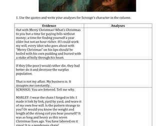 A Christmas Carol: Staves 1 to 5 Overview