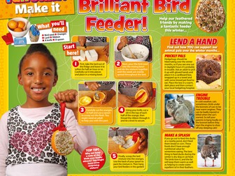 Making a Brilliant Bird Feeder Activity
