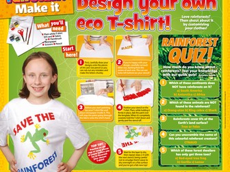 Design your own eco T-shirt!