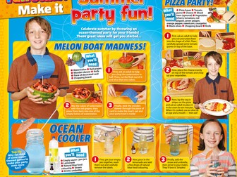 Summer Party Fun Activity