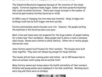 Queen Victoria & Industrial Revolution