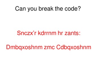 Introduction to cryptography