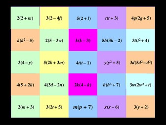 Expanding Single Brackets - Catchphrase