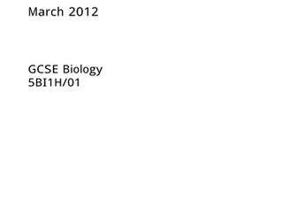 Searchable Edexcel Biology Papers and Mark Schemes