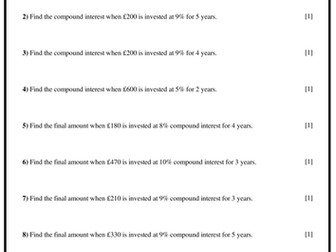 Compound Interest