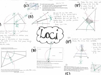 GCSE Loci Questions