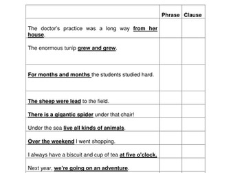 Phrases and Clauses 2