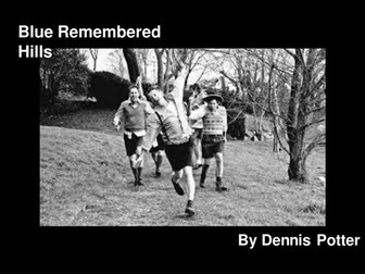 Blue Remembered Hills - Movement analysis Donald