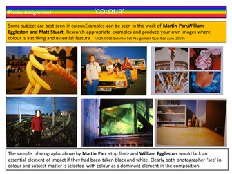 Photo-Assignment   'COLOUR'
