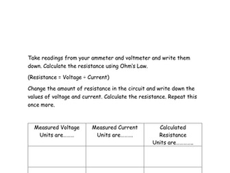 Calculating Resistance