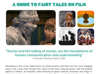 Into Film Fairy Tales Resources for Key Stage 1