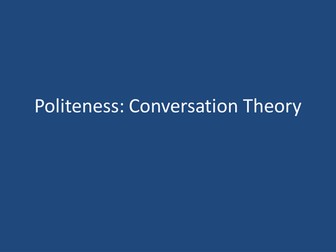 Politeness Theory