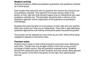Sociology: Themes and Perspectives Lesson Plans