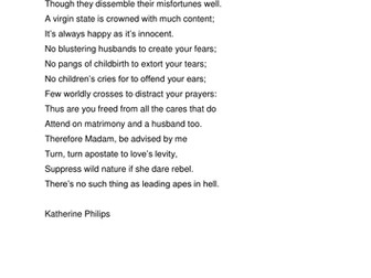 A Married State Katherine Phillips