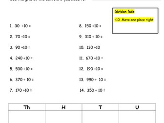 Performing sheep and worksheet example