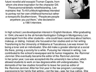 To Kill a Mockingbird