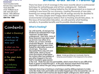Shale gas and fracking