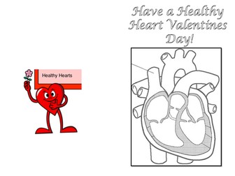 Healthy Heart Valentine's Day Card