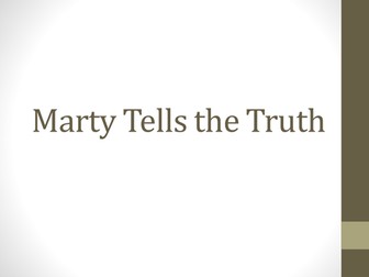 Marty the mouse worksheet and powerpoints