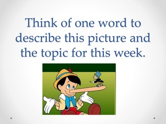 The story of the boy who cried wolf