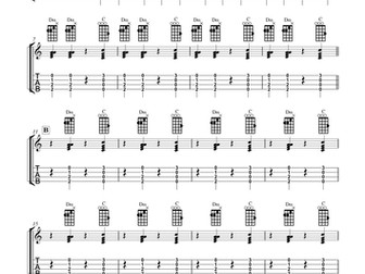 'Somebody That I Used To Know' - Ukulele Arrang.