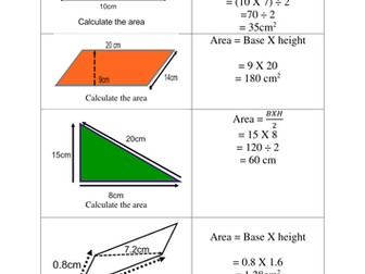 Area and Circumference of compound circles