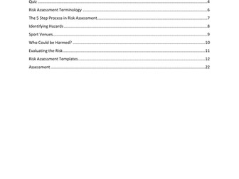 Risk Assessment