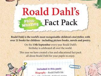 Roald Dahl KS2 Fact Pack