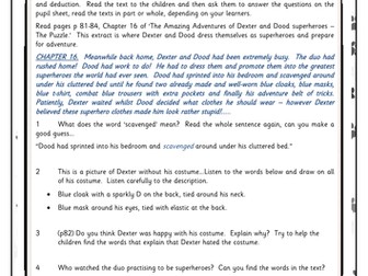 Year 1 story comprehension, inference & deduction