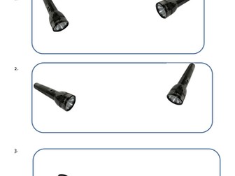 Light travels in a straight line