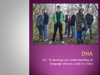 DNA by Dennis Kelly (plus iGCSE Assignment 1)