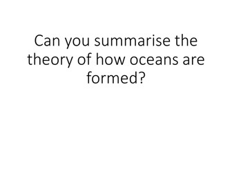 Ocean structure