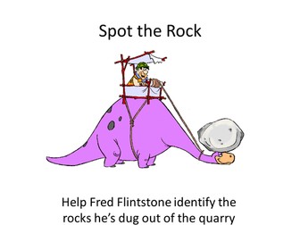 Spot the rock - Identifying rock types