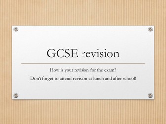 GCSE A/A* revision