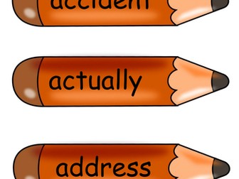 Spelling Flash Cards Y3/4 (new curriculum)