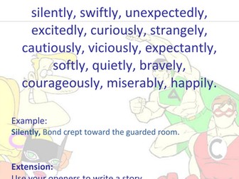 Additional VCOP Tasks (Guided Reading and Other)