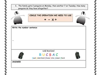 Solving Word Problems