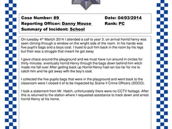 English Grammar, Punctuation and Spelling Lesson.