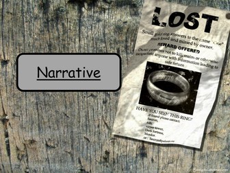 Narrative Writing for WJEC Controlled Assessment