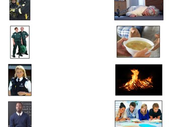 Who Does What? PSHE Worksheet