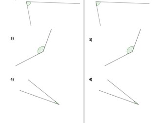 Angle Starter Activity.