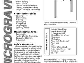 Inertial Balance