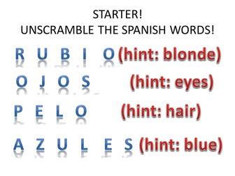 Spanish comparisons