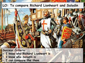 Comparing Richard the Lionheart and Saladin
