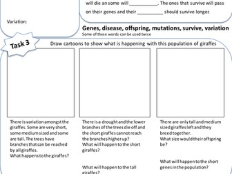 Natural selection lower ability