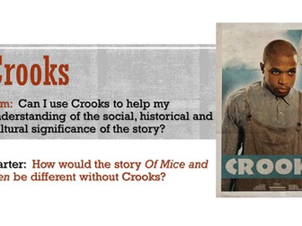 Of Mice and Men:  Crooks revision
