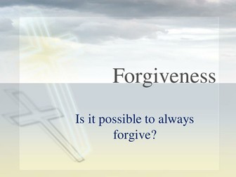 Edexcel Forgiveness